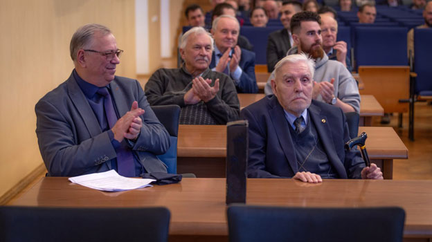 Заседание Ученого Совета, посвященное 90-летию Михаила Александровича Спиридонова