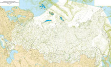 Картфабрика ВСЕГЕИ выпустила обновленную версию цифровой модели географической основы Российской Федерации и сопредельных государств 1:2500000