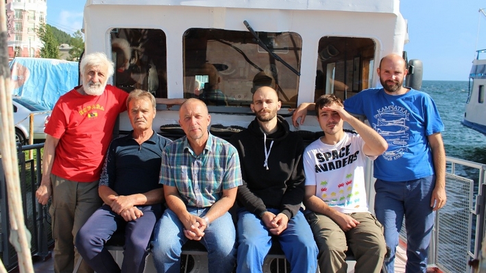 Озерная партия завершила работы по мониторингу газовых грифонов на озере Байкал